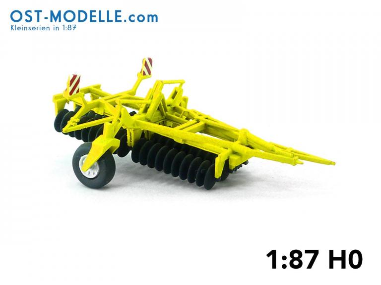 Nachbearbeitungsgerät B601 Transportstellung gelb